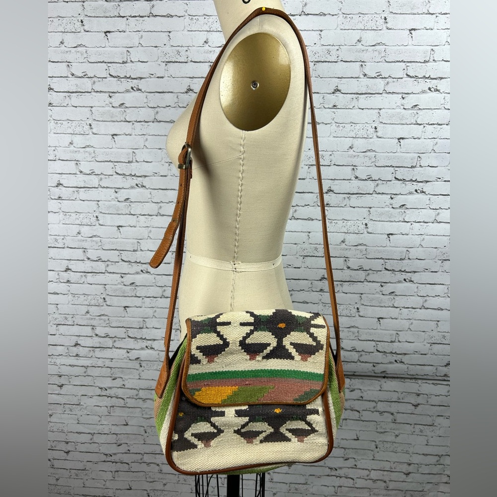 Fossil | Multicolor Patterned Boho Shoulder Bag - image 1